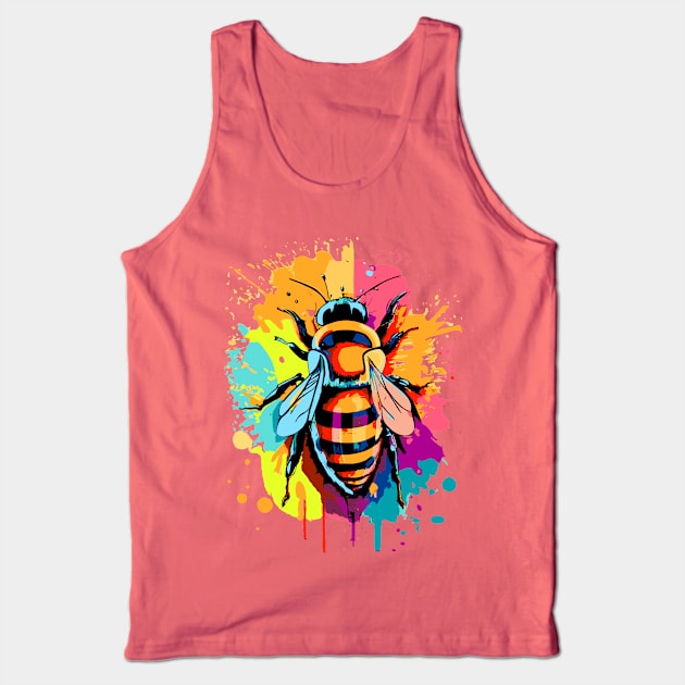 Cute Bee - Save the Bees - Beekeeper Tank Top by BigWildKiwi